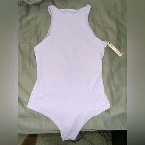 Skims Fits Everybody High Neck Bodysuit - Lily